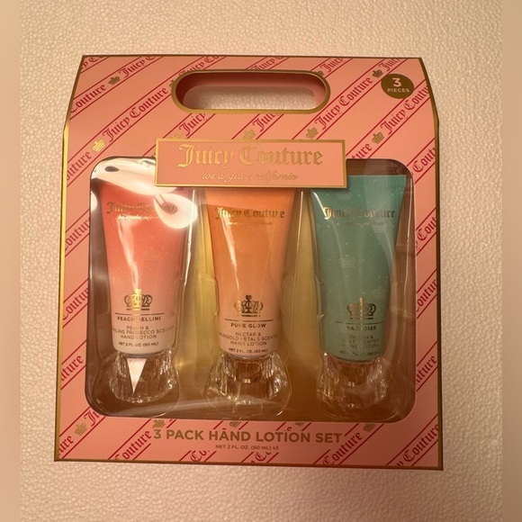 Juicy Couture 3 Pack Scented Hand Lotion Set - Picture 2 of 3